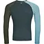 Термокофта Ortovox 120 Comp Light Long Sleeve M S Синій/Сірий (1054-025.001.1165) - мініатюра 2