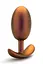 Анальна пробка Anal Adventures Matrix Neutron Plug 10.2 см (помаранчевий) - мініатюра 2