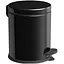 Відро для сміття з педаллю Mertinox 5 л Чорний 4501.2028S.101.05 black  - мініатюра 1