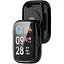 Чехол-накладка DK Silicone Face Case для Xiaomi Redmi Watch 3 Active / 3 Lite (black) - миниатюра 2
