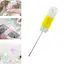 Йоржик щітка для миття пляшок і пляшок із ручкою, що гнутий, 28 см, Kitchen Master Жовтий 86157 - мініатюра 1