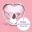Металева анальна пробка I’MCUM Crystal Heart Розмір M з рожевим кристалом (IM-KGS005_M) - мініатюра 8