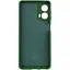 Чохол Silicone Cover Lakshmi Full Camera (AA) для Motorola Moto G24 Зелений / Dark green - мініатюра 2