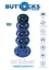 Анальна пробка Radiant Glass Buttplug 11.5 см (синій) - мініатюра 8