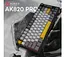 Клавиатура игровая механическая беспроводная Ajazz AK-820B PRO Black RGB Gift Switch Hot-Swap 2.4G/Bluetooth/USB - миниатюра 6