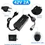 Зарядний пристрій для електричного скутера YZPOWER 42V 2A 36V Li-ion Lithium GX16 (1+3) - мініатюра 4
