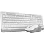 Беспроводной комплект (клавиатура + мышь) A4Tech F1110 Fstyler Wireless White (FG1010 (White)) - миниатюра 2