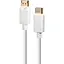 Кабель Cablexpert DisplayPort-DisplayPort V 1.2 1.8 м (CC-DP2-6-W) - мініатюра 1