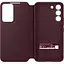 Оригінальний чохол-книжка Samsung для Galaxy S22 Plus S-View Flip Cover Smart Burgundy - мініатюра 4