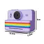 Детская цифровая фотокамера RAINBOW 2,8" мгновенная печать с термопринтером 1500 мАч Фиолетовый - миниатюра 2