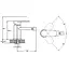 Змішувач для біде Zegor LOB2-A128 одноважільний 30412 - мініатюра 4