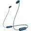 Навушники Sony WI-C100 In-ear IPX4 Wireless сині - мініатюра 1