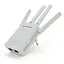 Підсилювач WiFi сигналу з 4-ма вбудованими антенами LV-WR09, живлення 220V, 300Mbps, IEEE 802.11g / n, 2.4-2.4835GHz, BOX - мініатюра 1