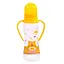 Пляшечка для годування з силіконовою соскою 1411_жовтий 250 мл - мініатюра 1