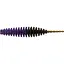 Силикон FishUP Tanta 2" #242 Dark Violet/Pumpkin Brown (9 шт/уп) - миниатюра 1