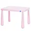 Комплект детской мебели BAMBI M 6176-8: Стол (77х55х52.5 см) и 2 Стула, Пластиковый, Легкий в уходе, розовый - миниатюра 3