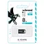 Flash Wibrand USB 2.0 Hawk 8Gb Black - мініатюра 2