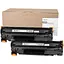 Картридж HP 85A (CE285A), Black, LJ P1102/M1132/M1212/M1214/M1217, 2 x 1600 стор, PrintPro, Dual Pack (PP-H285DP) - мініатюра 1