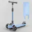 Самокат Best Scooter 62х17х31 см Блакитний 000231463 - мініатюра 7