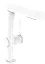 Смеситель для раковины с выдвижной лейкой Hansgrohe Finoris 76063700 белый матовый - миниатюра 1