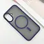 Чохол Epik TPU+PC Metal Buttons with MagSafe для Apple iPhone 16, 6.1 Синій - мініатюра 2