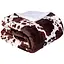 Плед флисовый Love You Sherpa Коровка двухсторонний 150 x 200 см (ly9125) - миниатюра 1