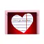 Листівка з конвертом Серце СS-GS-001 - мініатюра 1