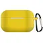 Чохол-накладка DK Apple AirPods Pro | Silicone Candy Friendly з карабіном (yellow) - мініатюра 1