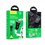 Комплект зарядный автомобильный HOCO NZ5 Smooth road car charger 30 W 2 порта с кабелем Type-C to Type-C черный - миниатюра 6