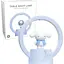 Детская настольная лампа Cinnamoroll голубая (268D) - миниатюра 1