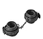 Наручники Dreamtoys Blaze Luxury Fetish Handcuffs чорний - мініатюра 2