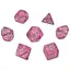 Набір кубиків Transparent 7 Dice Set - Pink , 7 шт. (g7dtran12) - мініатюра 1
