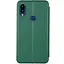 Кожаный чехол-книга Classy для Samsung Galaxy A10s Зеленый - миниатюра 2