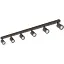 Светильник поворотный спот TK Lighting 6183 Top GU10 6x10W IP20 коричневый - миниатюра 1