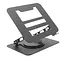 Підставка для ноутбука планшета Voltronic LS-18 Black складана, поворотна - мініатюра 1