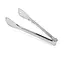 Щипці лопатки кухонні універсальні з нержавіючої сталі для грилю, м'яса, барбекю 24 см, Kitchen Master Сріблястий 85302 - мініатюра 1