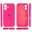 Чохол Silicone Case Full Camera Protective (AA) для Apple iPhone 16 Plus (6.7) Рожевий / Barbie pink - мініатюра 3