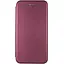 Шкіряний чохол-книжка Classy для Realme C33 Бордовий - мініатюра 1