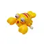 Іграшка заводна "Лобстер" Bambi 1011, 10 см жовтий - мініатюра 1