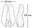 Вібратор Shunga Aiko Intimate 10.8 см чорний - мініатюра 5
