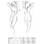 Комплект белья под латекс Passion DEBY Set black L/XL - миниатюра 5