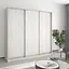Шафа-купе тридверна MebelStar Комбо AL 3ДСП 210x45x210 см Аляска сірий (MBS-3185) - мініатюра 1