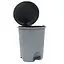Відро Planet з педаллю овальне 50 л антрацитове (00-00020095) - мініатюра 2