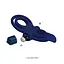 Виброкольцо Pretty Love Vibrant Penis Ring 11.3 см синий - миниатюра 2