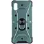 Ударопрочный чехол Epik Pathfinder Ring для Xiaomi Redmi 9A Зеленый / Green - миниатюра 1