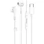 Проводные наушники Hoco M93, Type-C, 1.2m, Белый - миниатюра 1