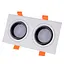 Світильник точковий Brille поворотний HDL-DT 106/2 MR16 36-221 - мініатюра 1