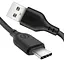 Кабель 2 метра XO NB103 USB - Type-C 2.1 а черный - миниатюра 1