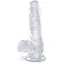 Фаллоимитатор King Cock Clear 6 Inch 17.7 см прозрачный - миниатюра 1