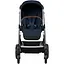 Коляска Cybex Balios S Lux SLV Ocean Blue с бампером темно-синяя (524001187) - миниатюра 2